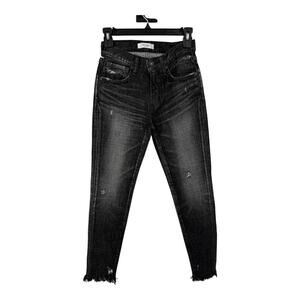 Moussy Vintage Jeans Diana skinny distressed black size 24